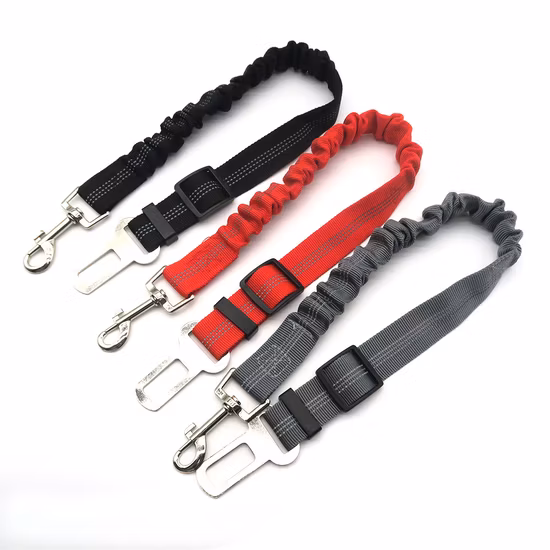 Cuerda de seguridad reflectante Suministros para mascotas Correa para perros Cinturón de seguridad para el automóvil