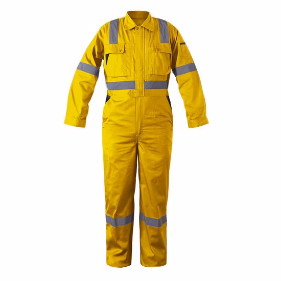 Ropa de construcción Ropa de trabajo Seguridad Algodón Ingeniería Uniforme Ropa de trabajo Monos para hombres